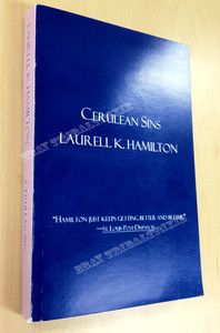 Cerulean Sins signed Advanced Readers Copy 2003 Laurell K. Hamilton 