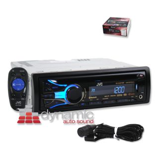 JVC Arsenal KD AHD75BT in Dash CD  WMA Receiver w HD Radio and 