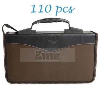   Practical 110 Disc CD DVD Storage Wallet Bag Holder Case DJ  Album