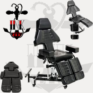   Hydraulic Tattoo Inkchair Ink Bed Chair Salon Parlor Equipment