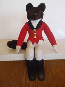 Hanfords Inc Christmas Fox Red Coat Charlotte 16