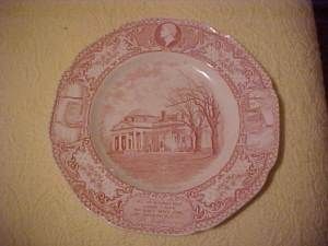 Thomas Jefferson Monticello Plate Charlottesville Hardware VA