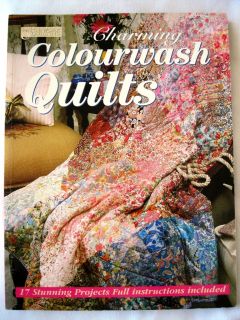 Charming Colourwash Quilts Pattern Book 1999 96pg Seetableofcontents 