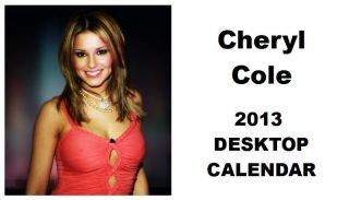 Cheryl Cole 2013 Desktop Calendar NOW ONLY £5.99