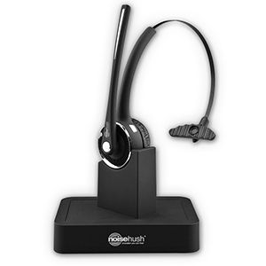   Over The Head Multi Point Bluetooth Headset with Charging Base