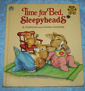   Bed Sleepyheads Scarce Childrens Book Normand Sandra Chartier
