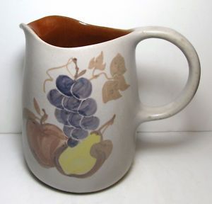 Chatham Pottery Country Harvest Pitcher