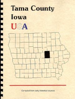 IA Tama County Iowa History Biography Book by Chapman Toledo Business 