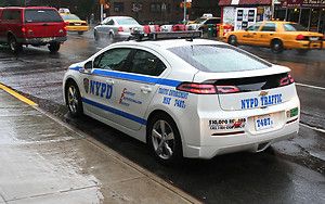    NEW YORK CITY POLICE TRAFFIC ENFORCEMENT PATCH CHEVROLET VOLT PATROL