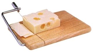 Norpro Wood Cheese Slicer Cutting Board with Extra Wires