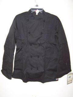 Dickies CW070302 Executive Chef Coat 38 48 Black