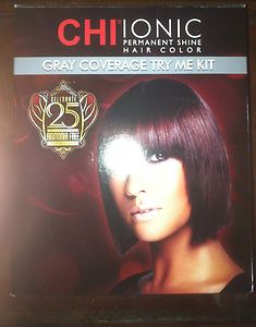 Chi Ionic Permanent Shine Color 50 4N 50 5N 50 6N Gray Coverage Try Me 