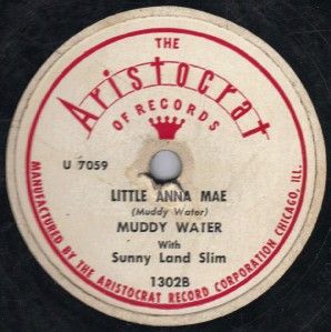 Muddy Waters Aristocrat 1302 78 RPM 1947 Chicago Blues VG