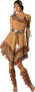 Cherokee Indian Maiden Girl Designer Costume Adult Med