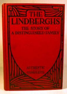 1935 Book The Charles Lindberghs by P J OBrien Photos