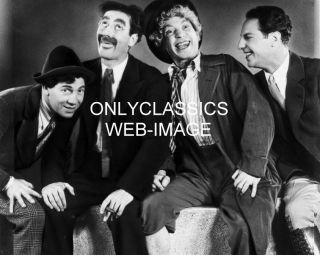 Marx Brothers Screwball Comedy Photo Chico Groucho Harpo Zeppo Family 