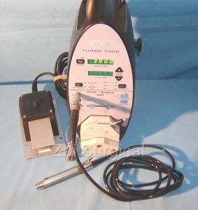 Smith Nephew Ent Turbo 7000 Shaver System with Handpiece and Pump 