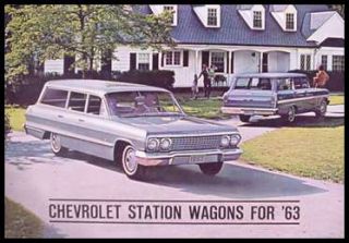 1963 Chevrolet Chevy Station Wagon Brochure