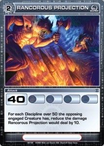 CHAOTIC  Rise of the Oligarch Single Card Super Rare #60 Rancorous 