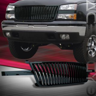 06 07 Chevy Silverado 1500 2500 3500 Vertical Grill 1pc Replacement 