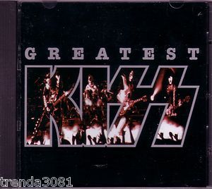 Kiss Greatest Hits CD CLassic 70s 80s Rock Mercury Records Strutter 
