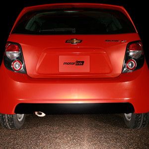 2012 Up Chevrolet Sonic Rear Bumper Blackout Stripe Decal Chevy 