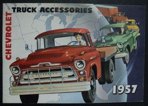 Chevrolet 1957 Truck Accessories Brochure