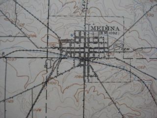   Wooster Electric Railway Map Medina CHIPPEWA Lake Ohio Seville