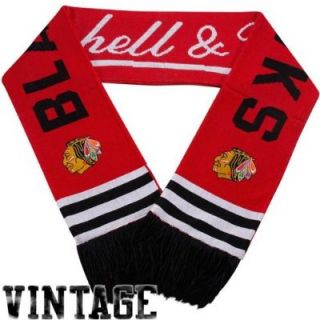 CHICAGO BLACKHAWKS Mitchell & Ness Reversible Vintage NHL Scarf
