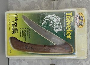 Vintage Chicago Cutlery The Traveler Folding Fillet Knife P25 NIP P25B 
