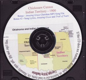 Chickasaw Census Indian Territory 1900