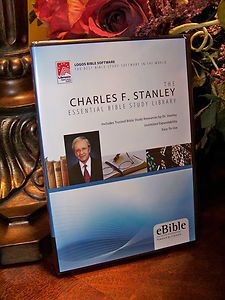 Charles F. Stanley Bible Study Library LogosSoftware Sermon Preaching 