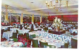 Cherry Hill Inn Dining Room NJ Vintage Postcard