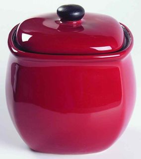 manufacturer corning pattern chili red round piece sugar bowl size 3 1 