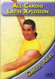 All Cardio Latin Xplosion CIA 2802 Carlos Arias DVD New Aerobics 