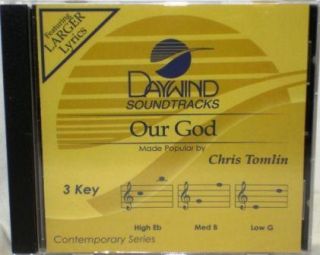 Chris Tomlin Our God New Christian Accompaniment CD