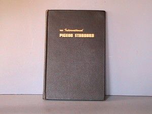 Vintage Hardcover Book: The International Pigeon Standard George F 