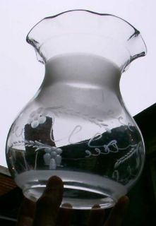   Ca 1870s Oregon Shade #2 Expanding Oil Lamp burner & Lip chimney