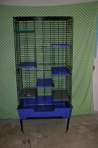 Large Used Chinchilla Ferret Sugar Glider Cage Pickup Only 65x30x18 