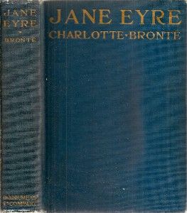1921 Jane Eyre by Charlotte Bronte with 16 Colored Prints Illustrated 