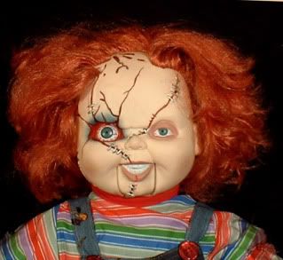 Chucky Horror Doll Ventriloquist Dummy Puppet Figure OOAK Childs Play 
