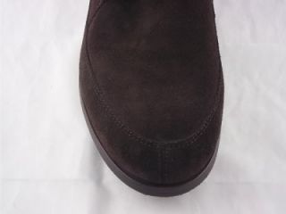 Salvatore Ferragamo Brown Suede Chukkas Size 12 Trace 0486286 New with 