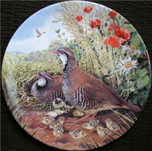 COMPLETE SET MIB Plates BRAITHWAITE GAME BIRD COLLECTION By Derek 