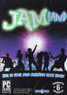   SEALED CD ROM Jamband Christian Rock Band Music Game Software