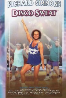 Richard Simmons Disco sweat Exercise DVD New SEALED Aerobics Workout 
