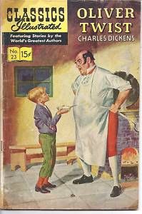 1945 Classics Illustrated Oliver Twist Charles Dickens