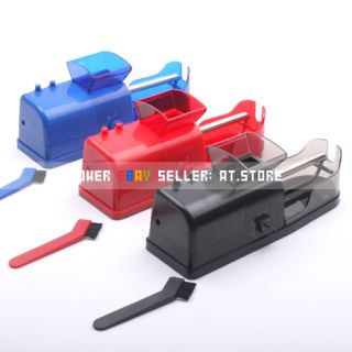 Hot Electric Cigarette Tobacco Rolling Roller Injector Automatic Maker 