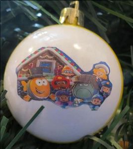 Bubble Guppies Christmas Tree Ornament Molly Gill Ships in Cute 
