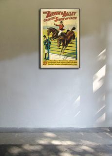 Barnum Bailey Classic Equestrian Circus Poster 16x24