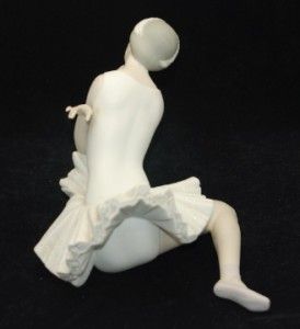 Fabulous Vintage Lladro Death of The Swan Ballerina Figurine 855 Matte